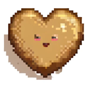 hazel heart emoji sticker