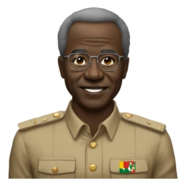Ib Traoré président du Burkina Faso  sticker