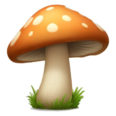 Mushroom happy sticker