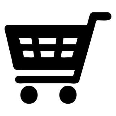 A shopping cart sticker