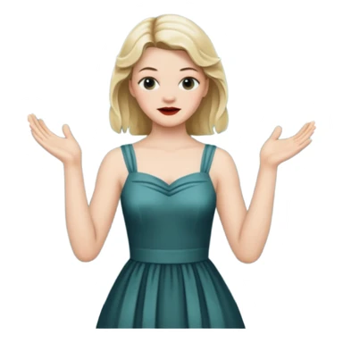 Laura Palmer hands clapping  sticker