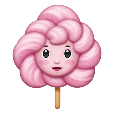 Cotton candy sticker