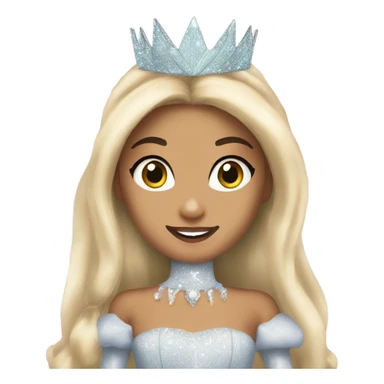 Ariana grande as Glinda from wicked  sticker
