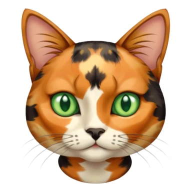 tortoiseshell cat sticker