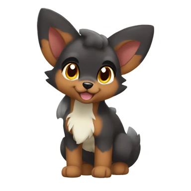  Nickit Vulpix Poochyena Houndour sticker