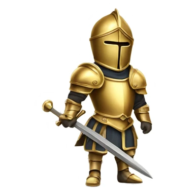 knight of zodiac libra with gold armour sticker