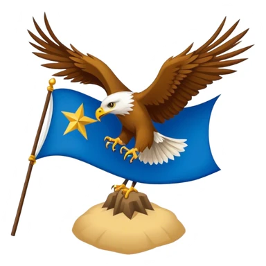 bandera franquista (aguila de san juan) sticker