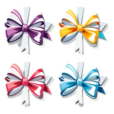 Bows sticker