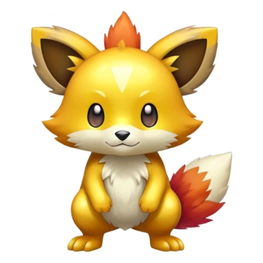  Colorful Shiny FurSona Fakemon Full Body sticker