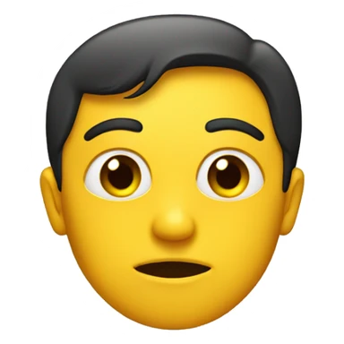 side eye, default yellow emoji sticker