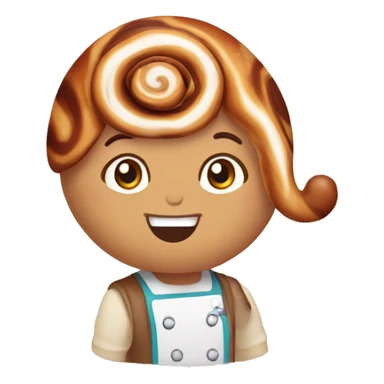Cinnamon roll from hello Kitty sticker