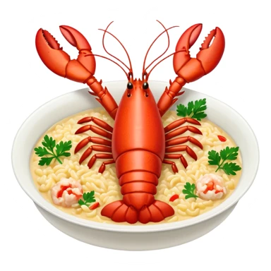 lobster risotto sticker