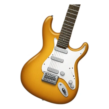 Guitare électrique sticker