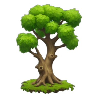 Fortnite baum sticker
