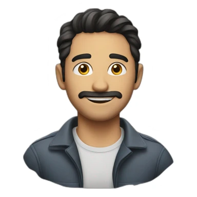 Manu rios actor sticker