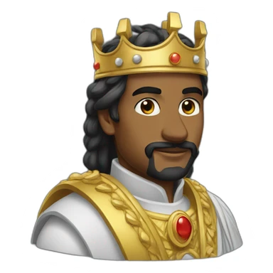 King mohamed 6 sticker