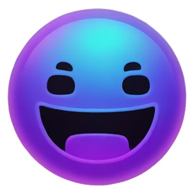 discord logo glowing neon sticker