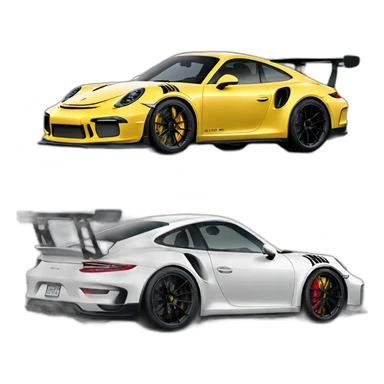 Porshe gt3 rs sticker