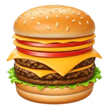cheeseburger in pocket  sticker