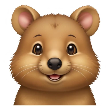 cinematic-quokka-realistic-full-body-standing-emoji,-small-round-frame-balanced-on-tiny-strong-hind-legs,-fluffy-brown-fur-radiating-a-warm-softness,-big-round-eyes-filled-with-joy-and-innocence,-tiny-clawed-paws-held-close-to-chest,-cheerful-smile-exuding-endearing-happiness,-simplified-yet-realistic-focused-features,-highly-detailed,-glowing-with-a-sunny-warmth
cinematic-cute-smiling-quokka-portrait-emoji,-head-tilted-playfully-and-inquisitively,-featuring-a-fluffy,-round-face-with-a-naturally-cheerful-grin-and-bright,-sparkling-eyes-full-of-playful-curiosity,-simplified-yet-irresistibly-adorable- copy sticker