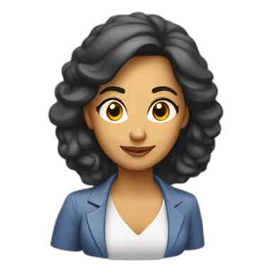 a latino woman Fast-paced Start-up Veteran sticker