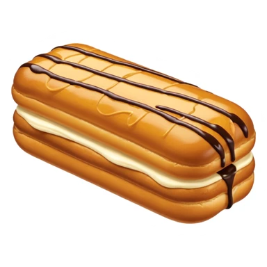 Butterscotch éclair  sticker