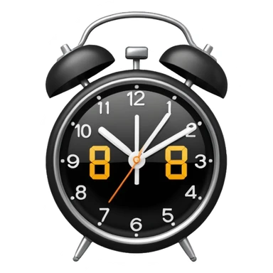 iphone alarm clock  sticker