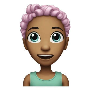 I'm awake betty bop sticker