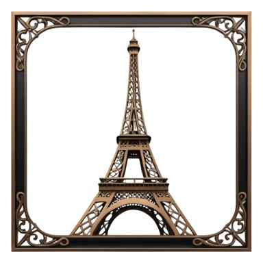 tour eiffel sticker