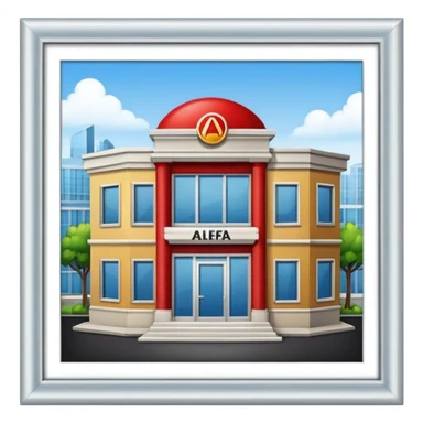 alfa-bank office sticker