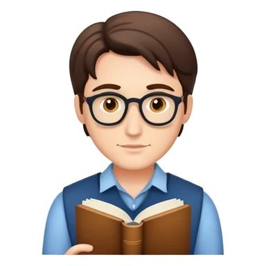 Writer who writes a book  sticker