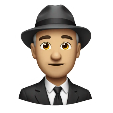 the Oppenheimer meme but emoji style sticker