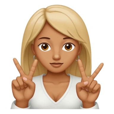 fingering vagina with middle two middle fingers sticker