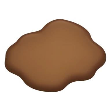 Brown puddle sticker
