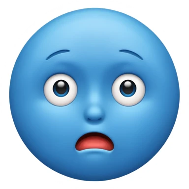 🔵+😱 sticker