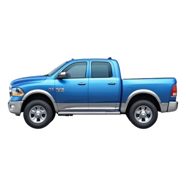ram truck from the side sticker