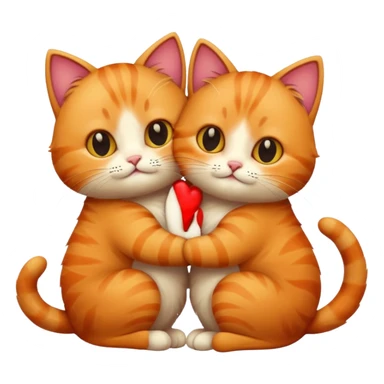 Cats in love  sticker