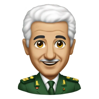 President of Algeria Abdelmadjid Tebboune  sticker