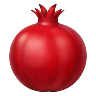 realistic pomegranate sticker