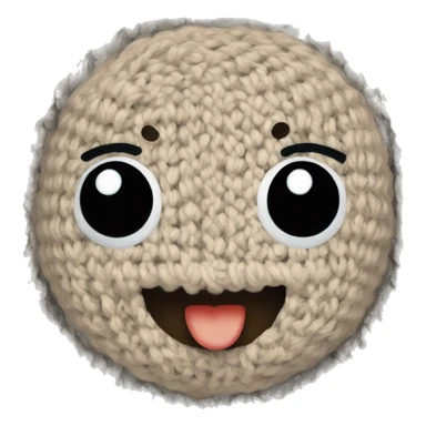 Cozy loops crochet logo  sticker