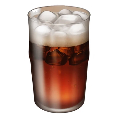 glass of coke sticker