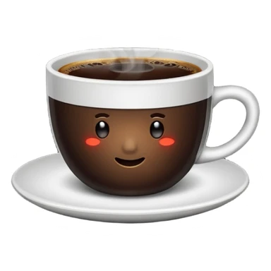 Bad coffee / sad coffee sticker