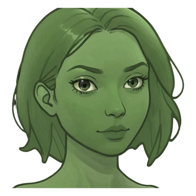 beautiful girl sticker