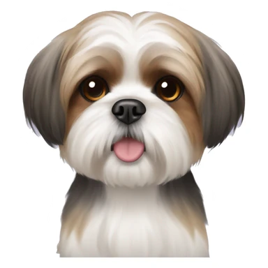 Shih Tzu short hair sticker