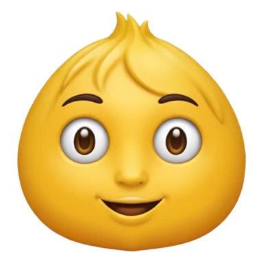 emoji de boca na cor roxa sticker