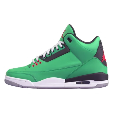 Air Jordan 3 Pine Green sneaker sticker