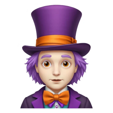 the hatman from alice in wonderland movie sticker
