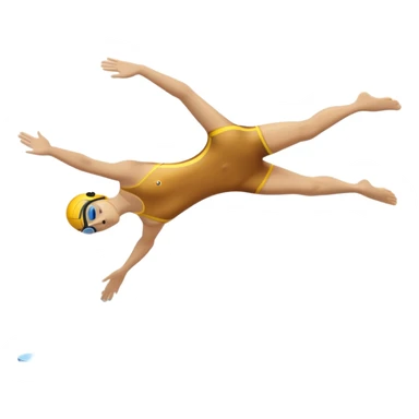 An icon showing a diver captured mid-air in a graceful pose above a pool, with a diving board behind and water below. Splash trails and motion lines emphasize precision and elegance. Transparent background highlights the beauty and focus of competitive diving. sticker