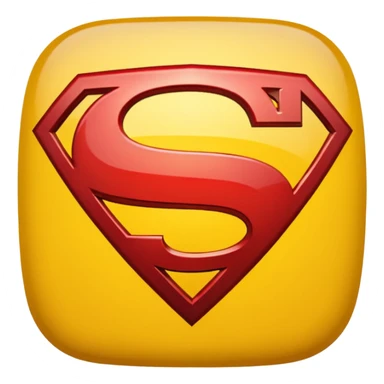 superman logo sticker