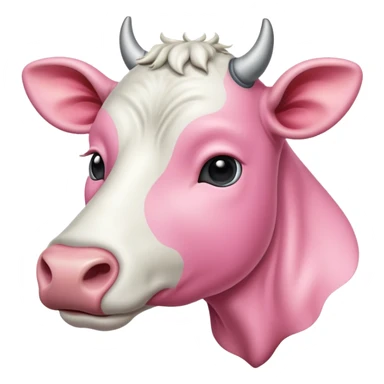 Udder of a cow from up close sticker